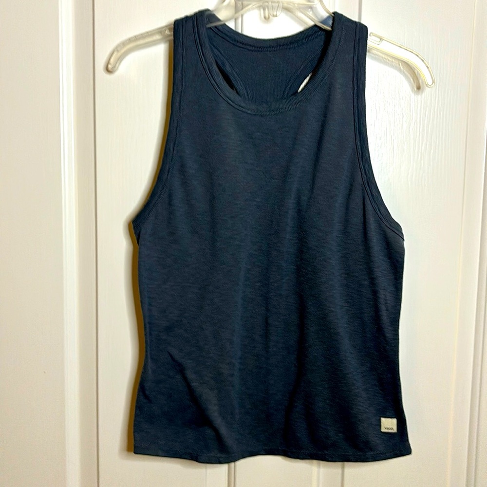 Vuori Navy Blue Racerback Tank Top